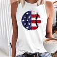 thumbnail image 2 of Birdeem Womens Fashion Printed Round-Neck Loose Sleeveless T-Shirt Pullover Tops, 2 of 12