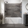 thumbnail image 2 of PALISADE 25.6in x 14.8in Vinyl Wall Tile Shower Kit in Spanish Marble, 2 of 6
