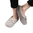 thumbnail image 2 of CHOK Adult Super Soft Warm Cozy Fuzzy Soft Touch Slippers Non-Slip Lined Socks  Assortment B  Medium 3 Pairs, 2 of 5