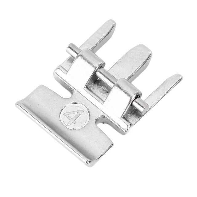 Zip Zipper Foot With IDT, Stainless Steel Straight Placement High Hardness Zip Zipper Foot For For Sewing For Repair