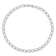 thumbnail image 5 of Miabella Sterling Silver Link Chain Necklace, 5 of 5