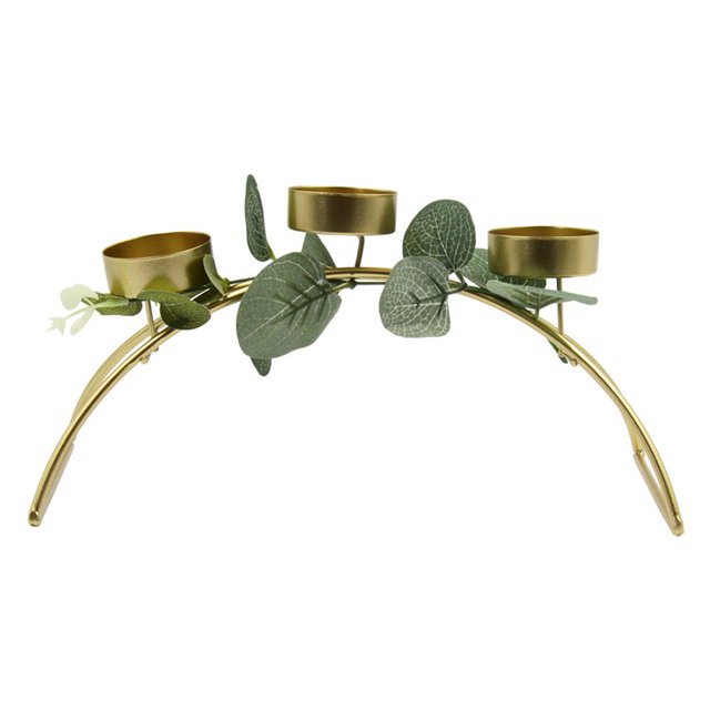Fragrance Candlestick Simulation Flower Candle Stand Gift For Living Room Tv Cabinet Desktop Ornament