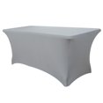 thumbnail image 1 of Elastic Tablecloth Decorative Close-fitted Unique Banquet Rectangular Table Cover, 1 of 5