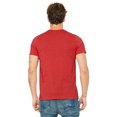 thumbnail image 2 of Bella Canvas Mens CVC Jersey Tee, L, Heather Red, 2 of 3