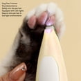 thumbnail image 3 of Electric Pet Hair Trimmer,LED Light  Electric Pet Grooming Clippers Anti Clipping Design Pet Foot Hair Trimmer Easy to Use Precise Trimming Dog Shaver Clippers for Cats Dogs, 3 of 7