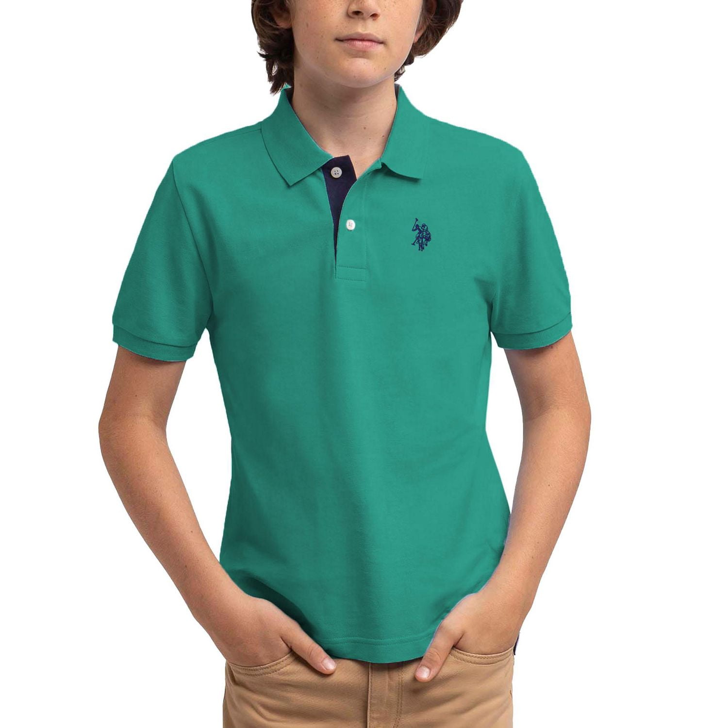 U.S. Polo Assn. Polo À Manches Courtes Pour Garçon