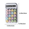 thumbnail image 3 of HOARBOEG Cute Calculator Small Portable Scientific Calculator For Students 10 Digits Mini Body Plastic Keys Non-slip Bottom Pad Clear Keys Clearance Sale, 3 of 8