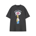 thumbnail image 1 of The Simpsons Mens Grey Short Sleeved T-Shirt, 1 of 6