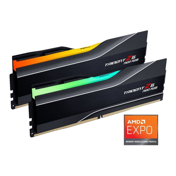 G.SKILL Trident Z5 Neo Series 64GB (2 x 32GB) 288-Pin PC RAM DDR5 6000 (PC5 48000) Desktop Memory Model F5-6000J2636H32GX2-TZ5NR