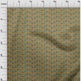 thumbnail image 2 of oneOone Polyester Lycra Fabric Leaves & Floral Block Print Sewing Fabric BTY 56 Inch Wide, 2 of 5