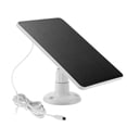 thumbnail image 2 of JJKBVCLO "4W Solar Charging Panel For Secu Rity Cameras & Doorbells 5V Monocrystalline With USB C/Micro Ports & Adjustable Mount (17.5x12cm IP65 ), 2 of 3