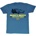 thumbnail image 1 of Back to the Future Marty McFly Blue Adult T-Shirt, 1 of 1