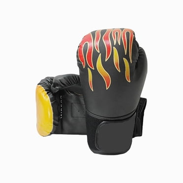 Gants de Boxe Professionnels pour Adultes pour l'Entraînement et le Sparring, Mitaines de Sac de Frappe en Cuir avec Bandeaux pour les Mains, Unisexe pour Hommes et Femmes, Haute Protection