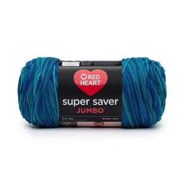 Red Heart® Fil Jumbo Super Saver®, Acrylique #4 Moyen, 10oz/283g, 482 Yards