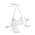 thumbnail image 3 of Boovnll Home Storage, One Shoulder Crossbody Bag Leather Large Capacity Multi Compartment Women Bag, Storage, Storage and Organization, Organization and Storage, 3 of 3