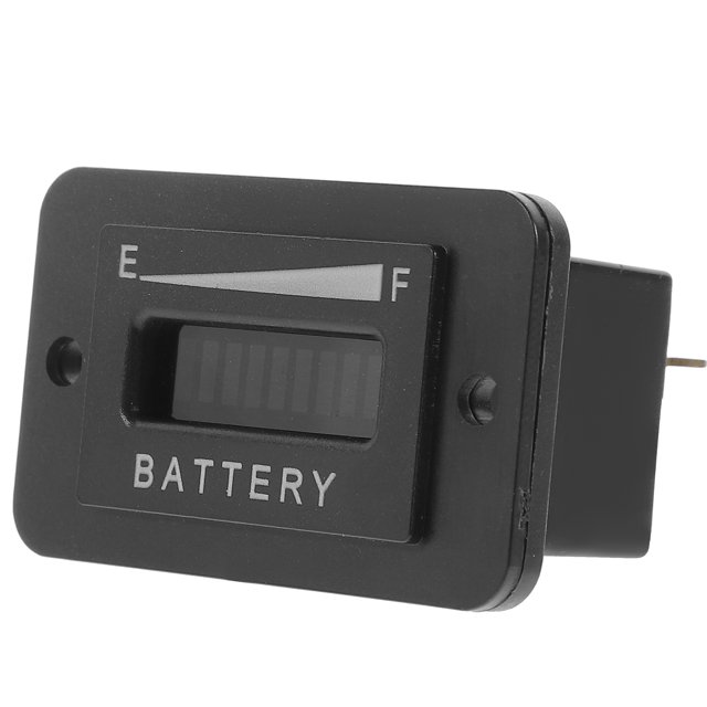 1 Pce Indicateur d'Alimentation de Batterie à Affichage Numérique Voltmètre de Batterie Voltmètre Mètre
