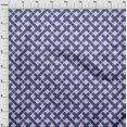 thumbnail image 4 of oneOone Silk Tabby Violet Fabric Check Sewing Craft Projects Fabric Prints By Yard 42 Inch Wide, 4 of 4
