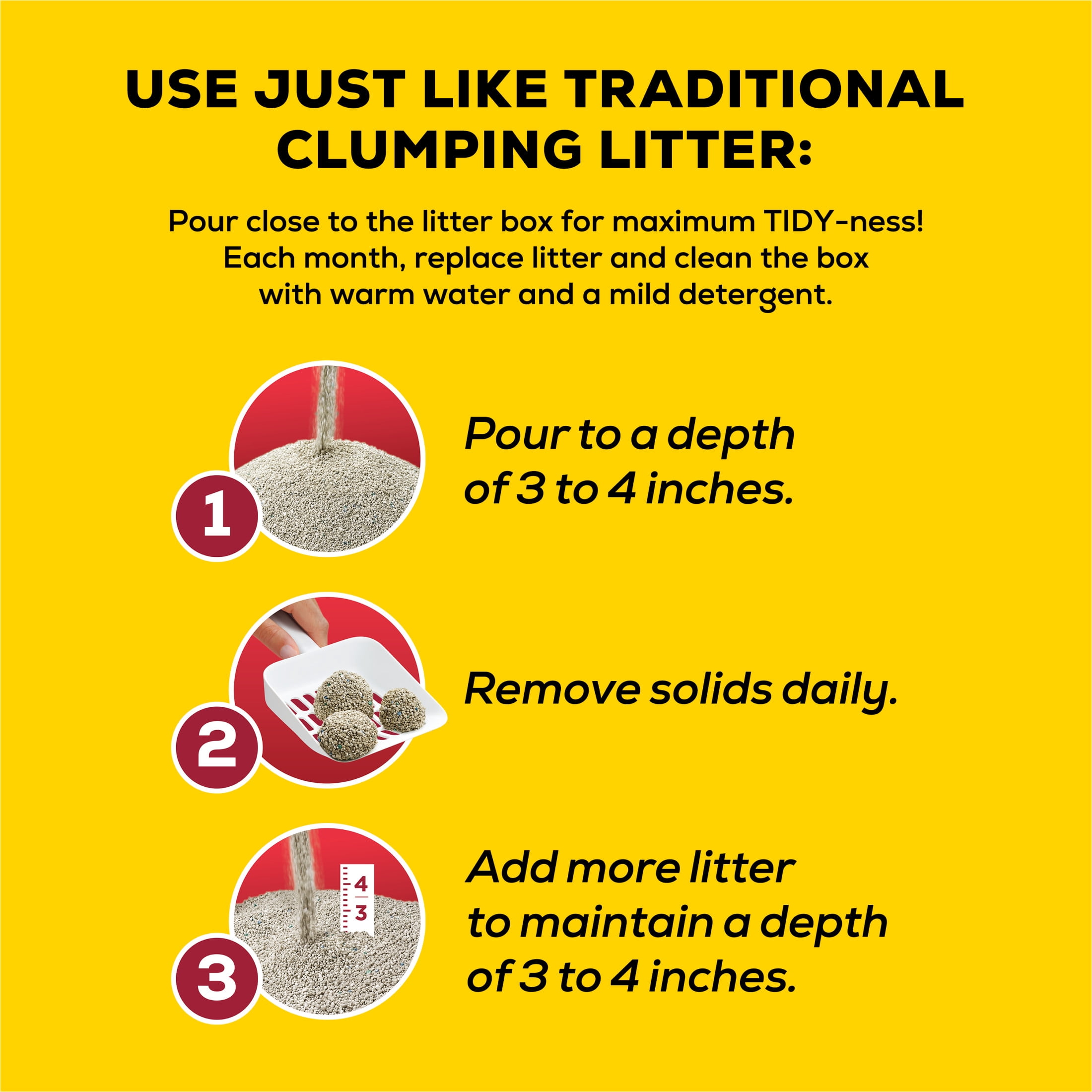 Purina Tidy Cats Poids Plume 24/7 Performance, Litière 8.5 kg