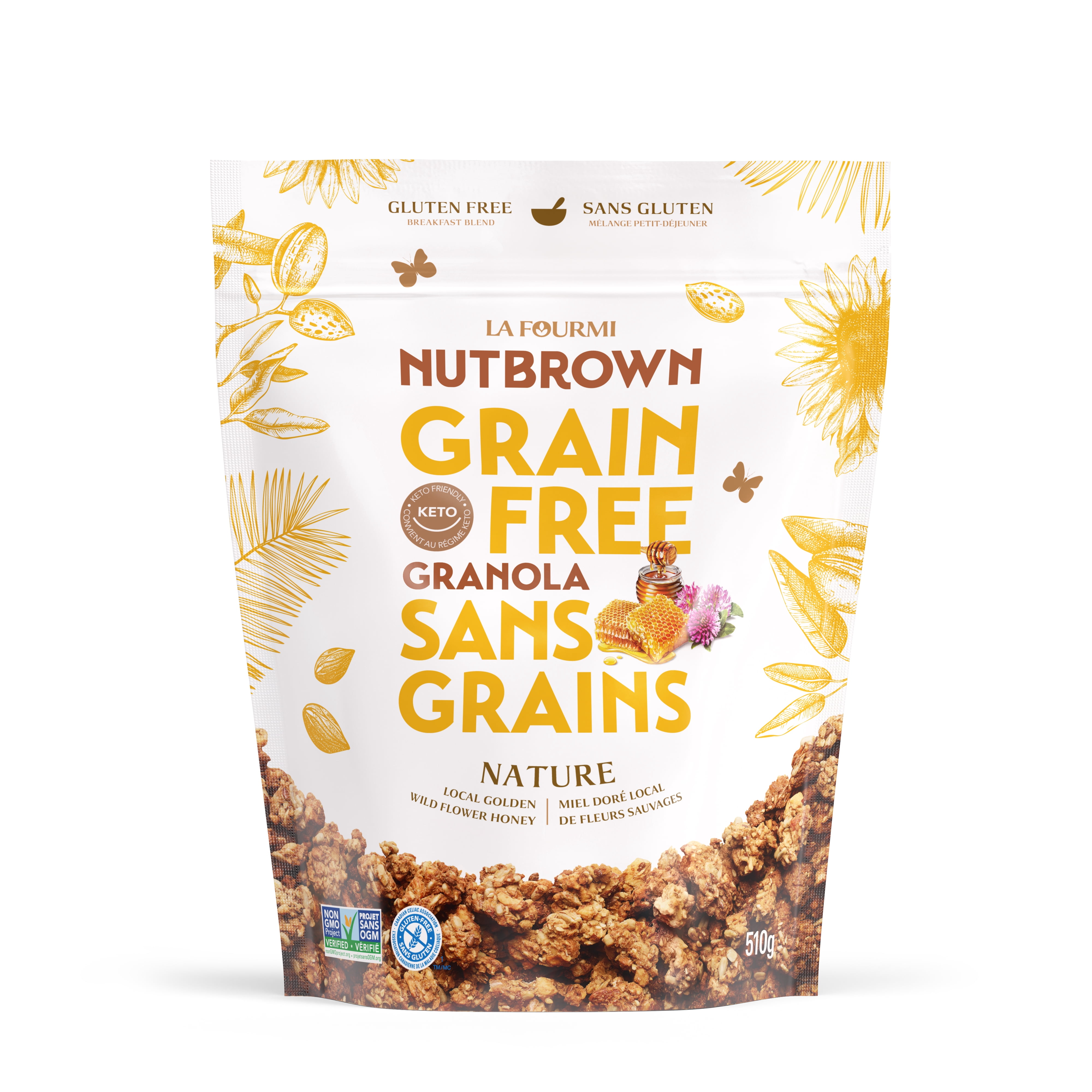 Nutbrown Nature, gluten free granola (510g)