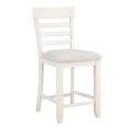 thumbnail image 2 of Steve Silver Hyland Off White Wood Counter Chair, 2 of 8