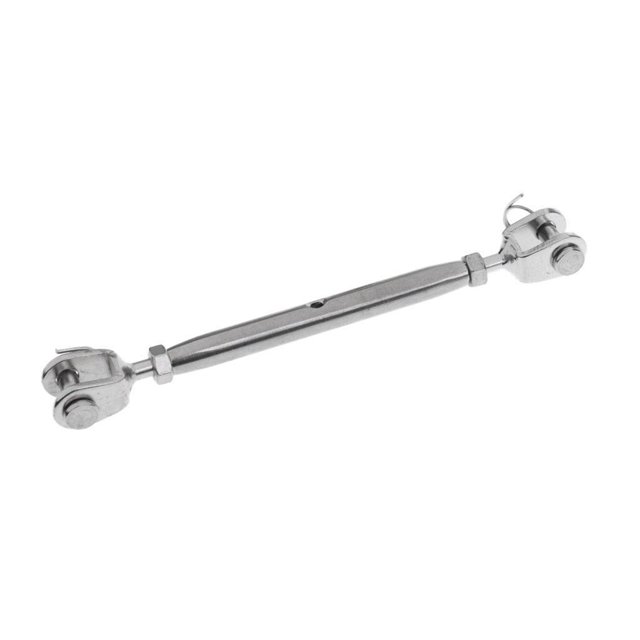 Thinsony Marine 304 Acier Inoxydable Mâchoire / Mâchoire Fermé Corps Tourbillon Rigging Vis Élastique et Argent 5mm 1Set