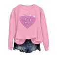 thumbnail image 4 of Mode Femme Décontractée Couleur Unie Ample Manches Longues Imprimé Lettre Col Rond Chandail à Capuchon 2t Fermeture à Glissière Chandail à Capuchon Fille Chandail à Capuchon Deux Pièces Robe Chandail Français Doublée Veste Femme Décontractée Chaude Hauts Femme, 4 of 4