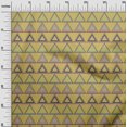 thumbnail image 3 of oneOone Silk Tabby Yellow Fabric Geometric Sewing Craft Projects Fabric Prints By Yard 42 Inch Wide, 3 of 4