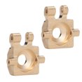 thumbnail image 2 of Brass Steering Blocks Knuckle, 2PCS Wear  RC Brass Steering Cup Rustproof  For 1/18 TRX4M, 2 of 8