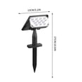 thumbnail image 3 of Suncoda Solar Lawn Lamp, Waterproof Solar Light LED Outdoor Solar Courtyard Light Garden Villa Solar Plug-in Light, 3 of 4