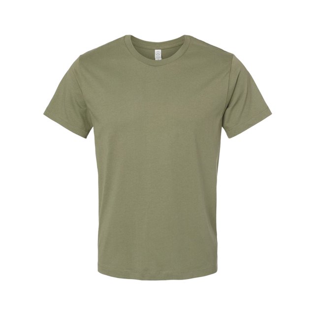 Cotton Jersey Go-To Tee, S, Military