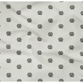 thumbnail image 4 of oneOone Organic Cotton Poplin Twill Fabric Lotus Block Print Fabric BTY 42 Inch Wide, 4 of 4