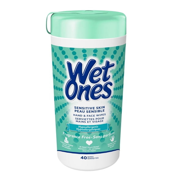 Wet Ones Sensitive Skin Alcohol-Free Hand Wipes