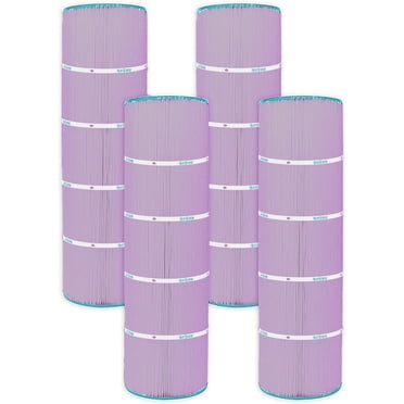 Hurricane Lot de 4 HF7468-04P Cartouches de Filtre de Piscine Platinum Violet