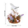 thumbnail image 3 of Binwennn Easter Bunny Decoration Wooden Table Centerpiece Rabbit Easter Tabletop Spring Decoration Farmhouse Easter Decorations For Home Kitchen Dining Room Dated Christmas Ornament Son Christmas, 3 of 8