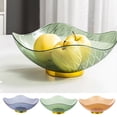 thumbnail image 2 of Fruit Tray Elegant Transparent Nordic Style Desktop Nut Snack Candy Bowl Daily Use, 2 of 12