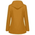 thumbnail image 3 of CEHVOM Women Solid Rain Jackets Outdoor Plus Size Waterproof Hooded Raincoat Windproof, 3 of 4