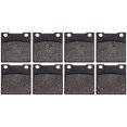 thumbnail image 4 of Niche Rear Brake Pad for Kawasaki Ninja ZX12R Semi-Metallic Motorcycle 4 Pack 519-KPA2431D, 4 of 5