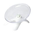 thumbnail image 1 of Milaget Roue d'Exercice pour Hamster 7 Pouces Plateforme Jouet pour Petit Animal de Compagnie Blanc, 1 of 9