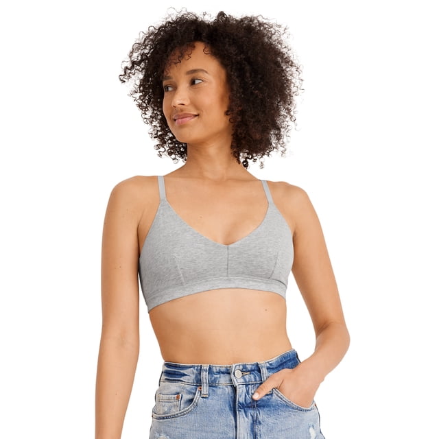 Jockey Soutien-gorge Triangle Extensible en Coton Biologique pour Femme