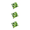 thumbnail image 4 of Decodeary Soft And Comfortable Chair Cushion Pad For Any Chair Cloth Square Chair Cushion Seat Cushion Pad Chair Pad Breathable Tropical banana leaf 3Set, 4 of 6