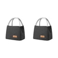 thumbnail image 1 of ZheElen Ensemble Lunch avec Sac Bento Isolé Confiance Conçu pour Grande Capacité Grand+noir 2 Ensembles, 1 of 6