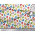thumbnail image 2 of Soimoi Polyester Crepe Fabric Egg Easter Print Fabric by Yard 42 Inch Wide, 2 of 3