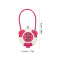 thumbnail image 2 of Wire Lock Cable Cabinet Lock 3-digit Combination Padlock Drawer Security Lock, 2 of 8