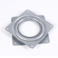 thumbnail image 4 of Herwey 4inch Square Rotating Plate Metal Bearing Turntable TV Rack Desk Tool,Plate, Turntable Bearing, 4 of 7