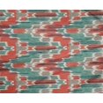 thumbnail image 4 of oneOone Polyester Lycra Fabric Chevron Kasuri Printed Fabric 1 Yard 56 Inch Wide, 4 of 4