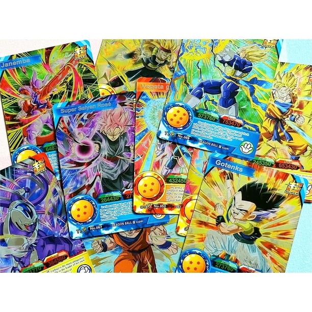 Dragon Ball Cards Shiny Son Goku Super Saiyan Series Signature