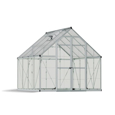 Canopia by Palram Balance 8 ft. x 8 ft. Greenhouse - Silver