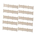 thumbnail image 3 of HILABEE 10 Pieces Mini Fences 1:50 Wood for Mini Fairy Gardens Diorama Scene Layouts Style F, 3 of 5