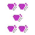 thumbnail image 1 of Maytalsory 20 Pieces Car Wheel Nut Caps Auto Hub Screw Cover Replacement Dust-proof Purple 19mm 5Set, 1 of 6