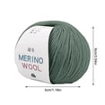 thumbnail image 3 of TopLLC Wool Hand-woven Medium Coarse Scarf Hat Overcoat Wool Merinoss Wool Wool Cashmeres Yarn wools group, 3 of 6